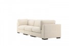Salerno 3-seter sofa beige thumbnail