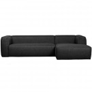 WOOOD BEAN CORNER SOFA RIGHT INCL. CUSHIONS DARK GREY thumbnail