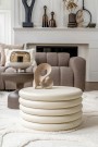 RIFF COFFEE TABLE ECRU L W60/D60/H29 thumbnail