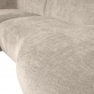 WOOOD POLLY CHAISE LONGUE LEFT SAND thumbnail