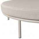 Mulberry rund salongseng aluminium sand thumbnail