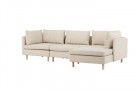 Zero 3-seter sofa beige thumbnail