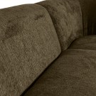 WOOOD SLOPING CORNER SOFA RIGHT STRUCTURE VELVET BONSAI thumbnail