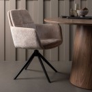 WOOOD Maan spisebord rundt mdf valnøtt ø120cm thumbnail