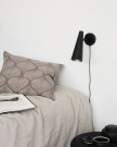 Vegglampe, HDPrecise, Matt svart thumbnail