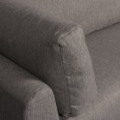 Vtwonen COUPLE DINING BENCH CORNER ELEMENT RIGHT GREY MELANGE thumbnail