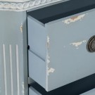 COMMODE BLUISH GREY WOOD 92 X 46 X 81 CM thumbnail