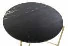 GREGOR  marmor og gullfarget jern 81X81X44  thumbnail