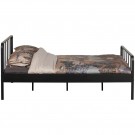 WOOOD MEES DOUBLE BED METAL BLACK 160x200CM thumbnail