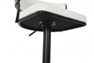 BARSTOL - STOOL METAL POLYESTER 48,5X48X83,5 104 WHITE thumbnail