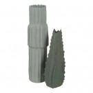 VASE GREEN CERAMIC DECORATION 19 X 19 X 54 CM thumbnail
