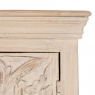 Garderobeskap beige mangotre 90x40x180 thumbnail