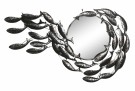  METAL 70X10X100 FISHES SILVER thumbnail