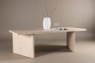 Skagen Rektangulært Spisebord 240*100*75 Beige, OBS KOMMER IKKE FØR 2025-02-20 PÅ LAGER. thumbnail