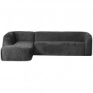 BePureHome SLOPING CORNER SOFA LEFT STRUCTURE VELVET MOUNTAIN thumbnail