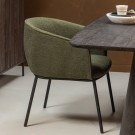 WOOOD LEON DINING CHAIR FOREST GREEN thumbnail
