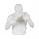 FIGURE BOXER WHITE RESIN 63 X 51 X 67 CM thumbnail