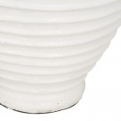 VASE WHITE FIBER CEMENT DECORATION 39 X 39 X 60 CM thumbnail