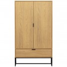 WOOOD SILAS 2-DOORS CABINET OAK DECOR [fsc] thumbnail