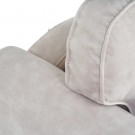 Sjeselongsofa beige 114x155x92 thumbnail