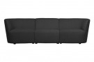 WOOOD COCO 3-SEATER BOUCLÉ DARK GREY thumbnail