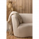 WOOOD STONE SMALL SOFA LEFT CREAM thumbnail