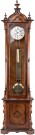 ONE OF A KIND Biedermeier Grandfather Clock thumbnail
