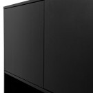 WOOOD Finca buffet / bar cabinet pine deep black [fsc] thumbnail