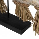 FIGURE FISH WOOD-NATURAL FIBER 70 X 12 X 53 CM thumbnail
