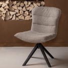 WOOOD 2stk, Nika svingbar spisestol taupe/grønn melange thumbnail