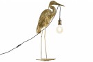 FIRST - RESIN METALL 37X24X74 HERON GOLDEN thumbnail