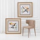Beige spisestol 58x58x82 thumbnail