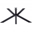 WOOOD CROSS-SHAPE LEG METAL BLACK thumbnail