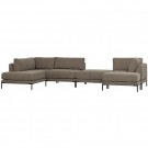 Vtwonen COUPLE LOUNGE ELEMENT LEFT TAUPE thumbnail