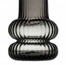 2stk, Vase i grått glass 12x12x19 thumbnail