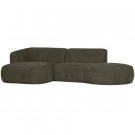 WOOOD POLLY CHAISE LONGUE LEFT GREEN thumbnail