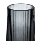 2stk, Vase i grått glass 12x12x29 thumbnail
