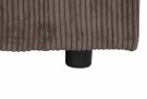 Gustavo cordfløyel gråbrun 224X95,5X66,5 thumbnail
