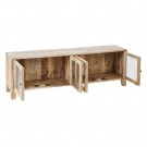 TV FURNITURE WORN WHITE MANGO WOOD 160 X 35,50 X 52,50 CM thumbnail
