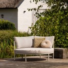 Mulberry rund salongseng aluminium sand thumbnail