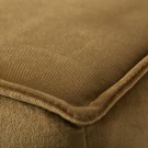 WOOOD RODEO HOCKER ON LEGS VELVET HONEY YELLOW thumbnail
