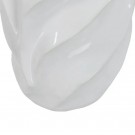 VASE WHITE CERAMIC DECORATION 16 X 15 X 44 CM  thumbnail