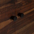 WARDROBE BROWN-BLACK WOOD ROOM 90 X 40 X 150 CM SKU. 612967 thumbnail