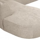 WOOOD POLLY SOFA U-SHAPE LEFT SAND thumbnail