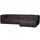 WOOOD BEAN CORNER SOFA RIGHT BLACK thumbnail