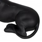 FIGURE DOG BLACK POLYRESIN DECORATION 37,50 X 13,50 X 22 CM thumbnail