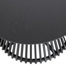 VTWONEN Slats low sidebord tre sort 40xø80 thumbnail