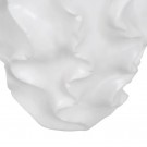 VASE WHITE CERAMIC DECORATION 26 X 26 X 38 CM thumbnail