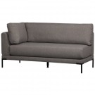 Vtwonen COUPLE DINING BENCH CORNER ELEMENT RIGHT GREY MELANGE thumbnail