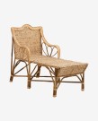 NORDAL ZEYA RATTAN LOUNGE CHAIR, NATURAL thumbnail